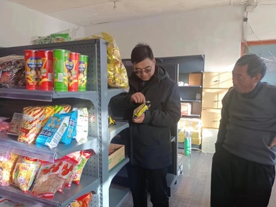 甘州區花寨鄉開展節前食品安全專項檢查，筑牢食品銷售安全防線