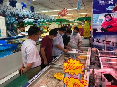 高新區開展生鮮進口水產品專項檢查，保障食品銷售安全